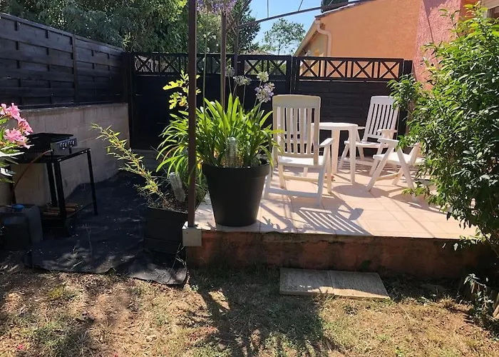 Villa Neptune Jardin Garage